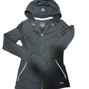 TNA Zip Up Athletic Training Hoodie Size Small Womens